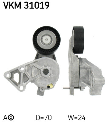Rola intinzator curea transmisie # Seat Alhambra 1