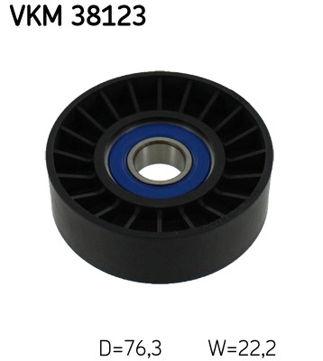 Rola intinzator,curea transmisie SKF VKM 38123 pentru MERCEDES-BENZ A-CLASS (W168) 1997-2004