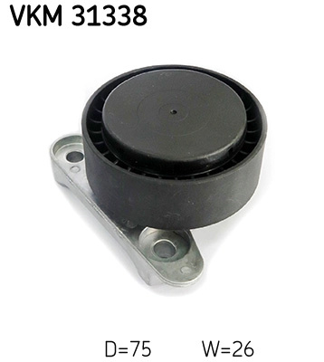 Rola intinzator,curea transmisie SKF VKM31338 la masina VW POLO Van (6R) 2014 2015 2016 2017