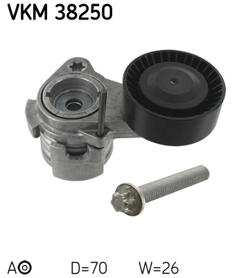 Rola intinzator,curea transmisie SKF VKM38250 la masina BMW 1 (E81) 2006 2007 2008 2009 2010 2011