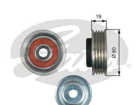 Rola intinzator curea transmisie T39181 GATES