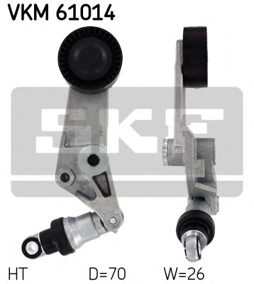 Rola intinzator curea transmisie # Toyota Corolla 2006 2007 2008 2009 2010 2011 2012 2013 # VKM 61014 # SKF