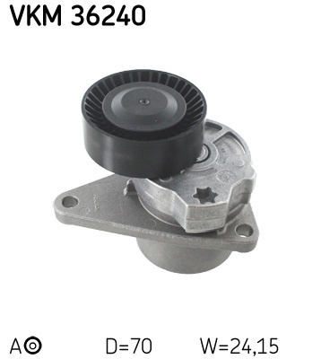 Rola intinzator curea transmisie # Volvo C70 1997 