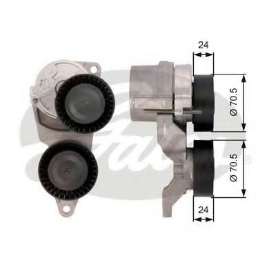 Rola intinzator,curea transmisie VOLVO S80 I limuzina (TS, XY), VOLVO V70 Mk II (SW), VOLVO S60 I limuzina - GATES T39026