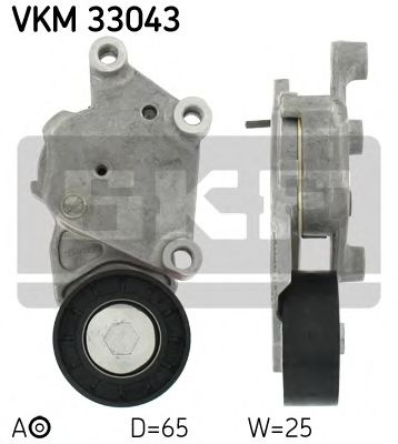 Rola intinzator curea transmisie VOLVO V70   (LV) - Cod intern: M20371553 - LIVRARE DIN STOC in 24 ore!!!
