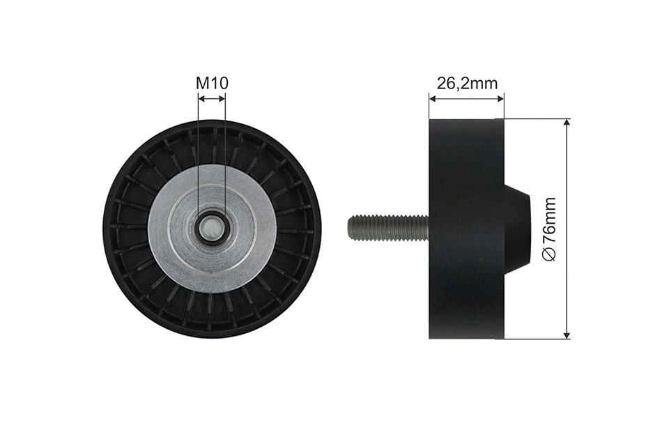ROLA INTINZATOR CUREA TRANSMISIE, VW BEETLE 11-, C