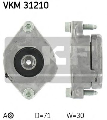 Rola intinzator,curea transmisie VW CADDY II Combi