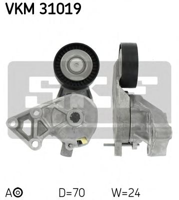 Rola intinzator,curea transmisie VW GOLF IV Varian