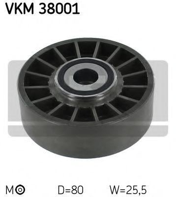 Rola intinzator,curea transmisie VW LT II caroserie (2DA, 2DD, 2DH) (1996 - 2006) SKF VKM 38001 piesa NOUA