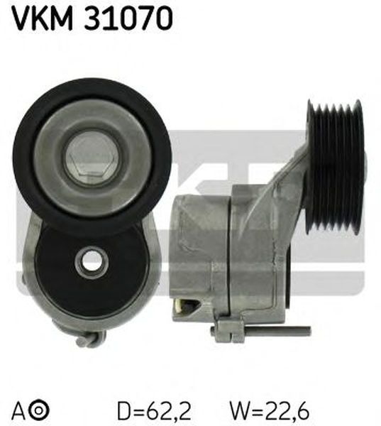 Rola intinzator curea transmisie VW PASSAT 362 SKF