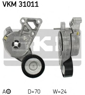 Rola intinzator curea transmisie VW SHARAN (7M8, 7