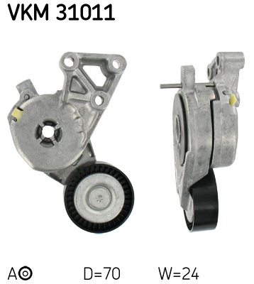 Rola intinzator curea transmisie ~ Vw Touran 2003 