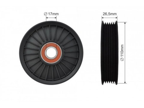 Rola Intinzator Curea Vectransmisie, Chevrolet Aveo / Kalos, 500572