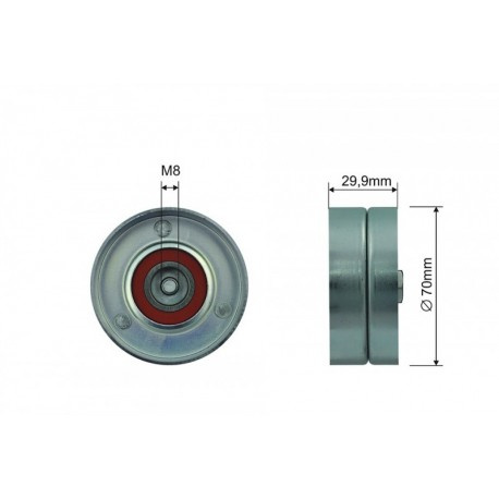 Rola Intinzator Curea Vectransmisie, VW Lt 28-35 Ii, 500228