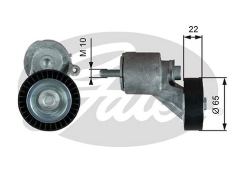 Rola Intinzator curea VW BEETLE 5C1 GATES T38314