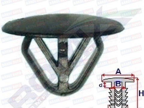 ROMIX Elemente de fixare ALFA ROMEO 145 / FIAT TEMPRA / FIAT TIPO / LANCIA DEDRA