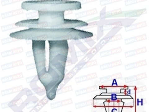 ROMIX Elemente de fixare CHRYSLER NEON / CHRYSLER STRATUS