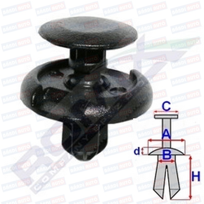 ROMIX Elemente de fixare CITROEN / SUZUKI IGNIS