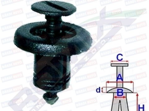 ROMIX Elemente de fixare DACIA LOGAN / RENAULT