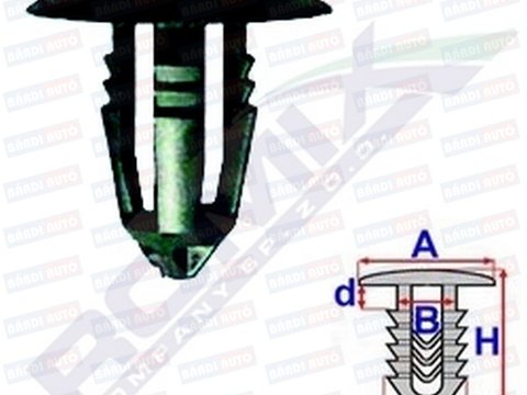 ROMIX Elemente de fixare FORD FIESTA / FORD TRANSIT