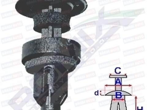 ROMIX Elemente de fixare HONDA ACCORD / HONDA CIVIC