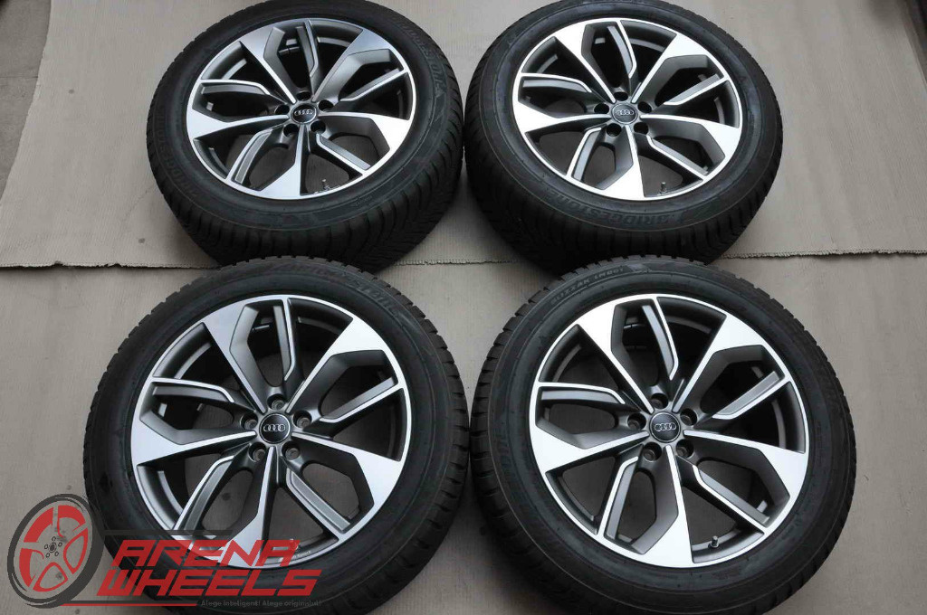 Roti Noi 20 inch Originale Audi Sport E-Tron Q7 4M Touareg 3 CR Bridgestone 255/50 R20