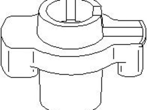 Rotor distribuitor PEUGEOT 106 (1A, 1C), Citroen ZX (N2), PEUGEOT 205 Mk II (20A/C) - TOPRAN 722 277