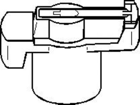 Rotor distribuitor SKODA FELICIA (6U1), SKODA FELICIA Mk II (6U1) - TOPRAN 110 645