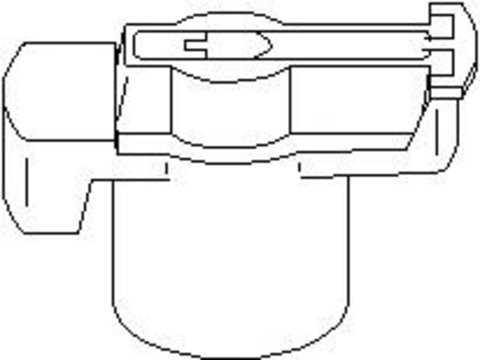 Rotor distribuitor SKODA FELICIA (6U1) - TOPRAN 110 647