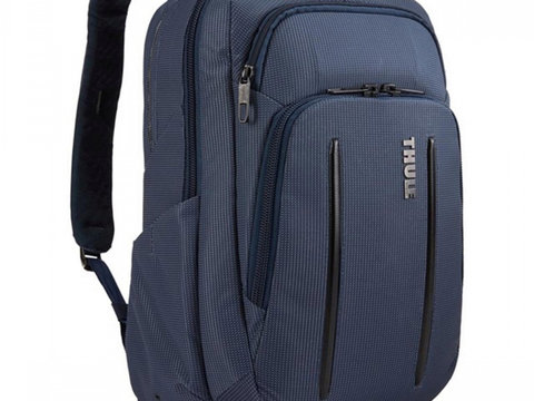 Rucsac urban cu compartiment laptop Thule Crossover 2 Backpack 20L, Dress Blue