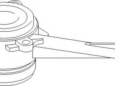 Rulment de presiune, ambreiaj VW SHARAN (7M8, 7M9, 7M6), FORD GALAXY (WGR), AUDI A3 (8L1) - TOPRAN 112 079