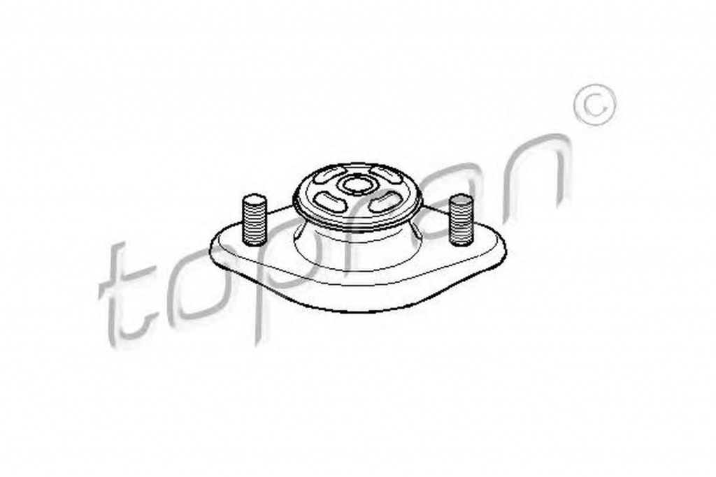 Rulment flansa amortizor BMW 3 E36 TOPRAN 500031