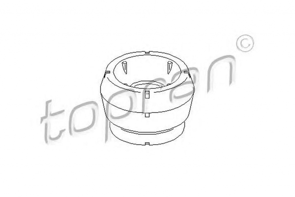 Rulment flansa amortizor VW GOLF IV 1J1 TOPRAN 108241