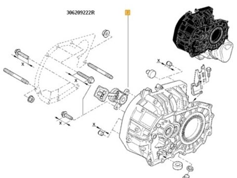 RULMENT PRESIUNE HIDRAULIC DACIA LOGAN, DUSTER