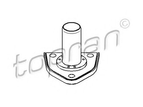 Rulment priza directa ambreiaj CITROËN C4 II (B7) (2009 - 2016) TOPRAN 722 154