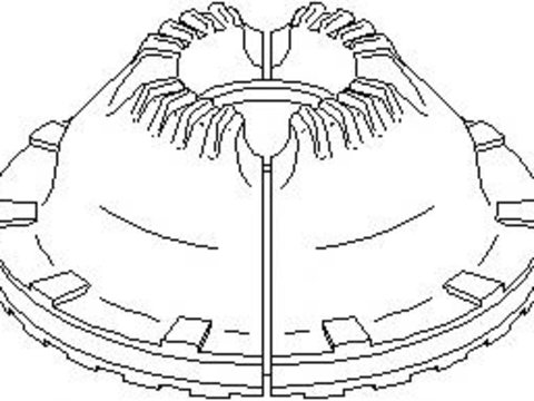 Rulment sarcina suport arc AUDI A6 limuzina (4F2, C6), AUDI A6 Avant (4F5, C6) - TOPRAN 112 870