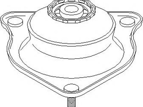 Rulment sarcina suport arc MINI MINI (R50, R53), MINI MINI Cabriolet (R52) - TOPRAN 501 084