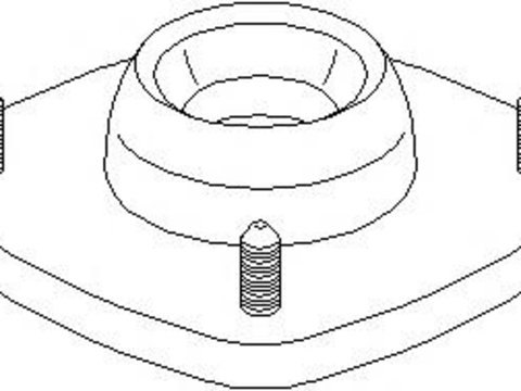 Rulment sarcina suport arc PEUGEOT 106 (1A, 1C), Citroen CHANSON (S0, S1), PEUGEOT 106 Mk II (1) - TOPRAN 721 203