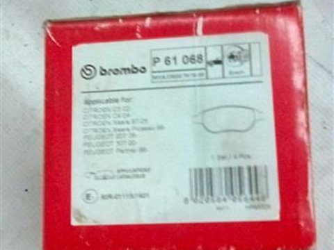 Saboti frana fata Peugeot 307 / 207 / Citroen C3 / C4