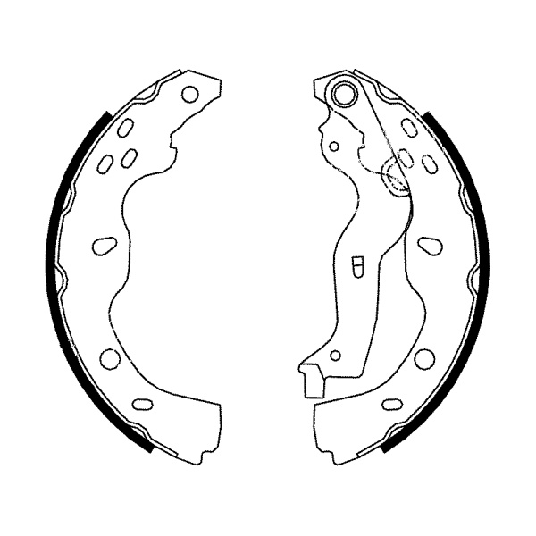 SABOTI FRANA ~ Spate SUZUKI SX4 (EY, GY) 2006 2007 2008 2009 2010 2011 2012 2013 2014 2015 ~ C08024ABE ~ ABE