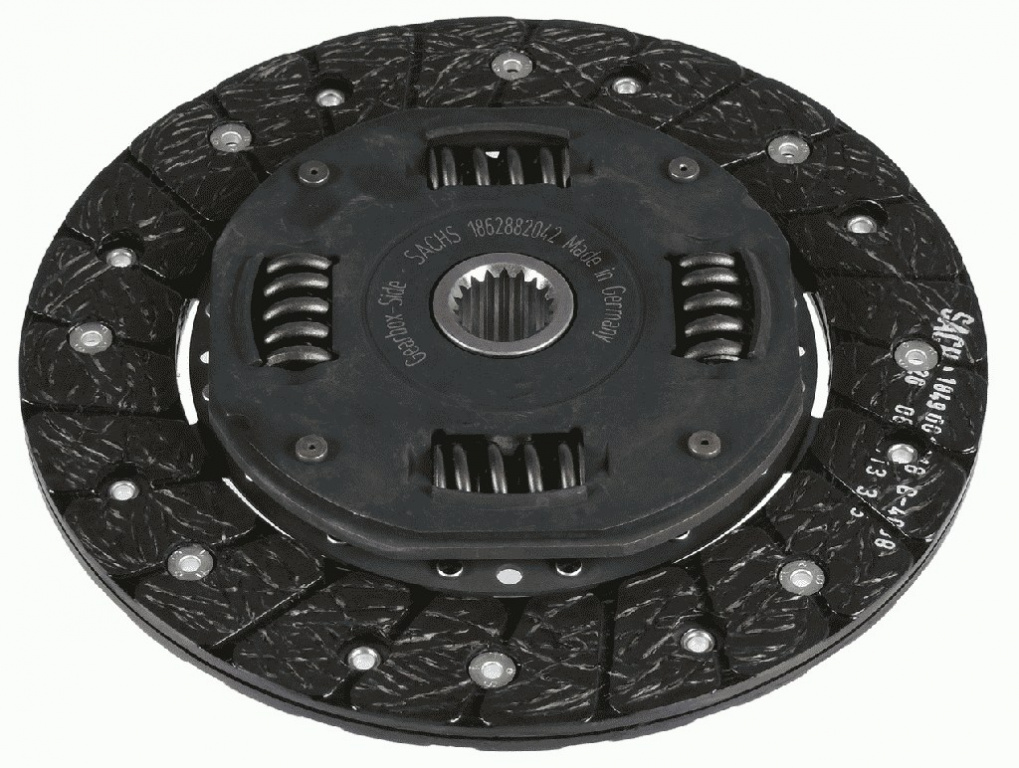 SACHS Disc ambreiaj 1862882042 compatibil cu PEUGEOT PARTNER Autoutilitara/limuzina spatioasa (5_, G_) DJY (XUD9A) 1905cc 69cp 51kW 1996 1997 1998 1999 2000 2001 2002