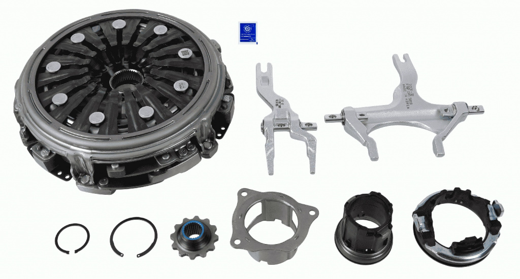 SACHS Set ambreiaj 3000944003 pentru HYUNDAI KONA (OS, OSE, OSI) G4LE 1580cc 141cp 104kW 2019 2020 2021 2022 2023