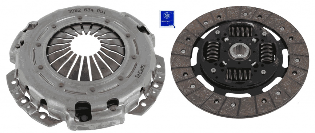 SACHS Set ambreiaj 3000950551 pentru masina VAUXHALL MOVANO Mk I (A) Van (X70) G9U 650; G9U 632 2464cc 120cp 88kW 2000 2001 2002 2003 2004 2005 2006 2007 2008 2009 2010