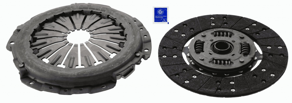 SACHS Set ambreiaj 3000951543 pentru masina LAND ROVER RANGE ROVER EVOQUE (L538) 224DT(DW12BTED4) 2179cc 150cp 110kW 2011 2012 2013 2014 2015 2016 2017 2018 2019