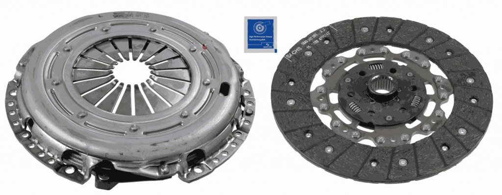 SACHS Set ambreiaj 3000970003 pentru masina FORD FOCUS II Turnier (DA_, FFS, DS) G6DA; G6DB; G6DD; G6DG 1997cc 136cp 100kW 2004 2005 2006 2007 2008 2009 2010 2011 2012