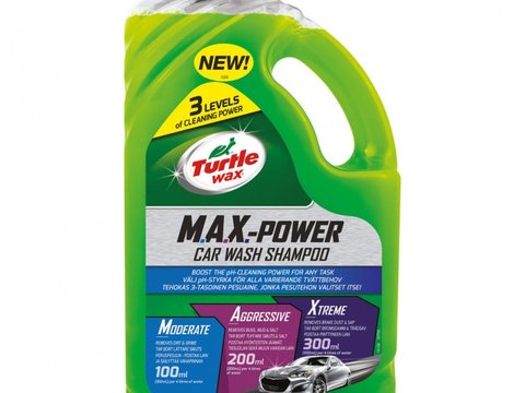 Sampon auto Turtle Wax M.A.X.- Power Car Wash 3L