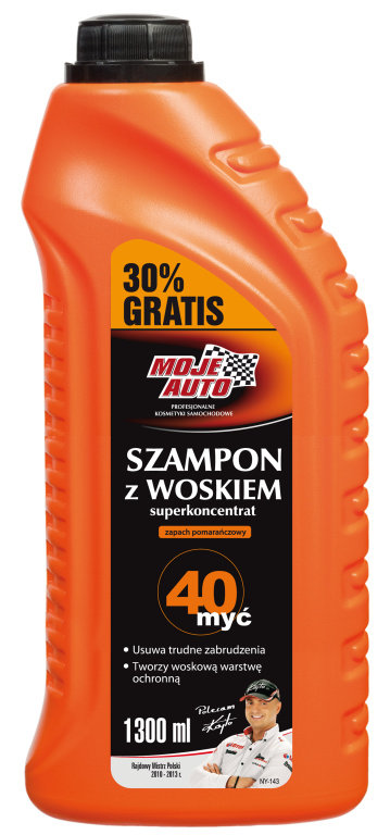 Sampon cu ceara + 30% GRATIS - MOJE AUTO - 1 litru