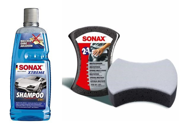 Sampon spalare si uscare 2in1, 1000ml sonax plus b