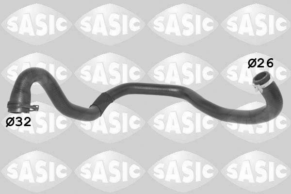 SASIC Furtun radiator 3406469 montare inferior stanga se potriveste la FORD FOCUS III Turnier XXDA; XXDC; XXDD 1499cc 95cp 70kW 2010 2011 2012 2013 2014 2015 2016 2017 2018 2019 2020
