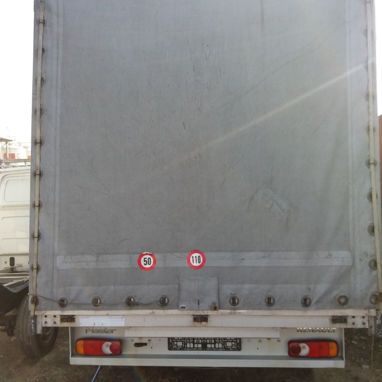 Sasiu renault master III 2014 cu prelata